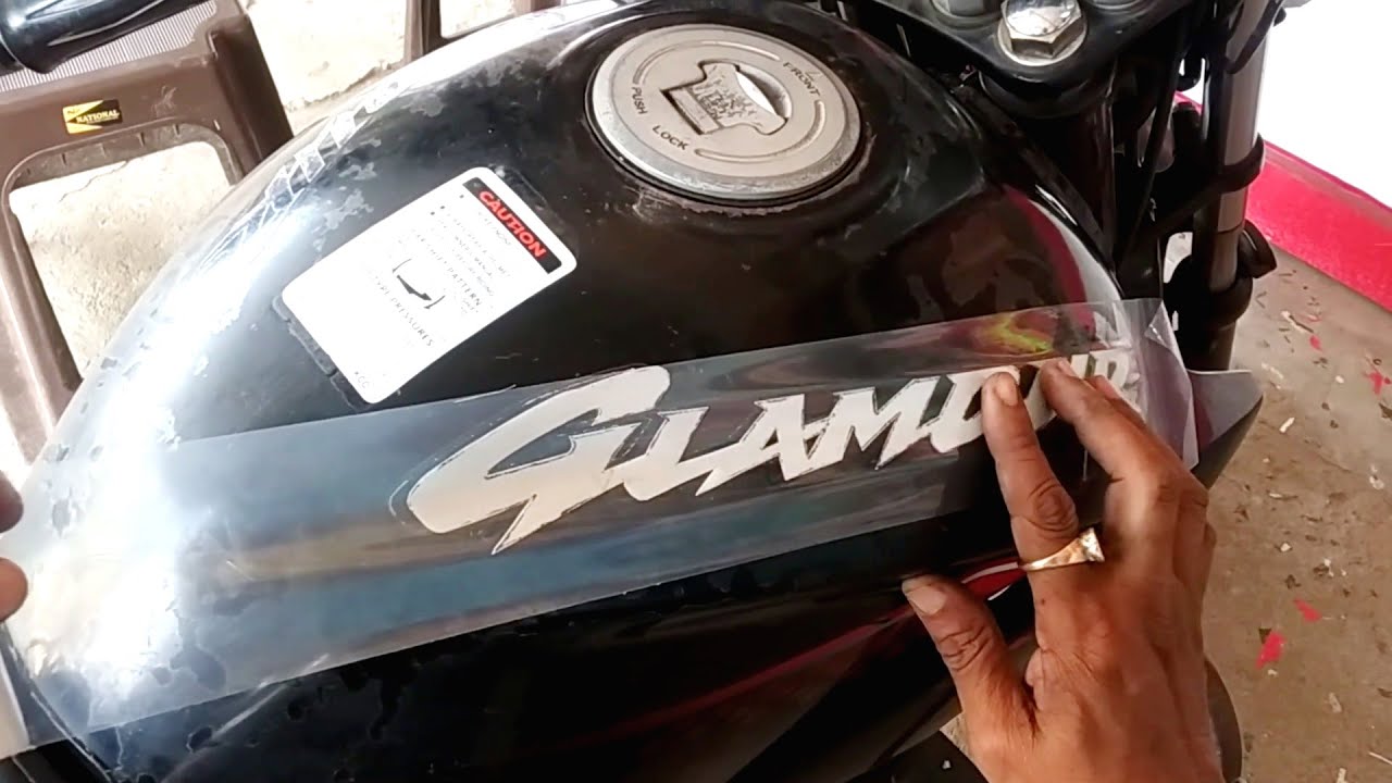 Hero Glamour Modification | Bike modification | Tank Modification at Home | Modification for bike ❤