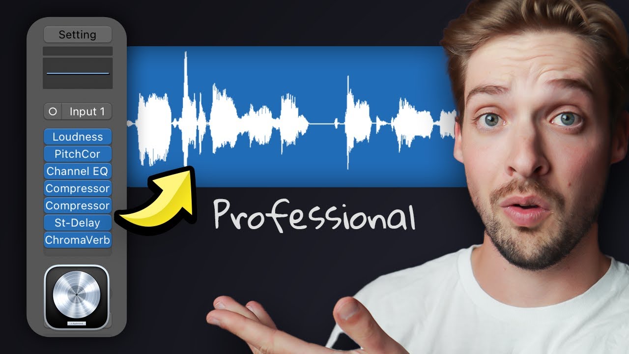 Как получить профессиональный вокал в Logic Pro за 123 секунды