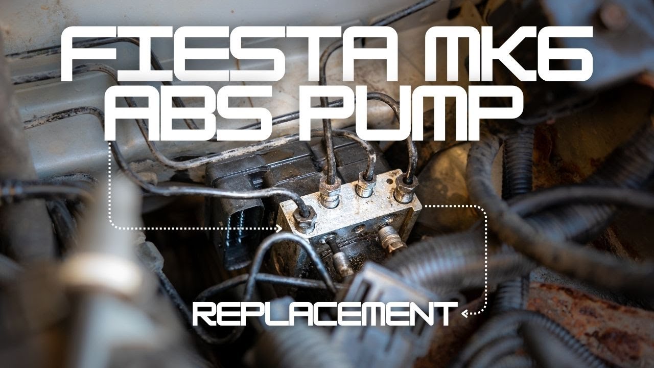 Как заменить насос и модуль ABS FIESTA MK6 (полное руководство своими руками)