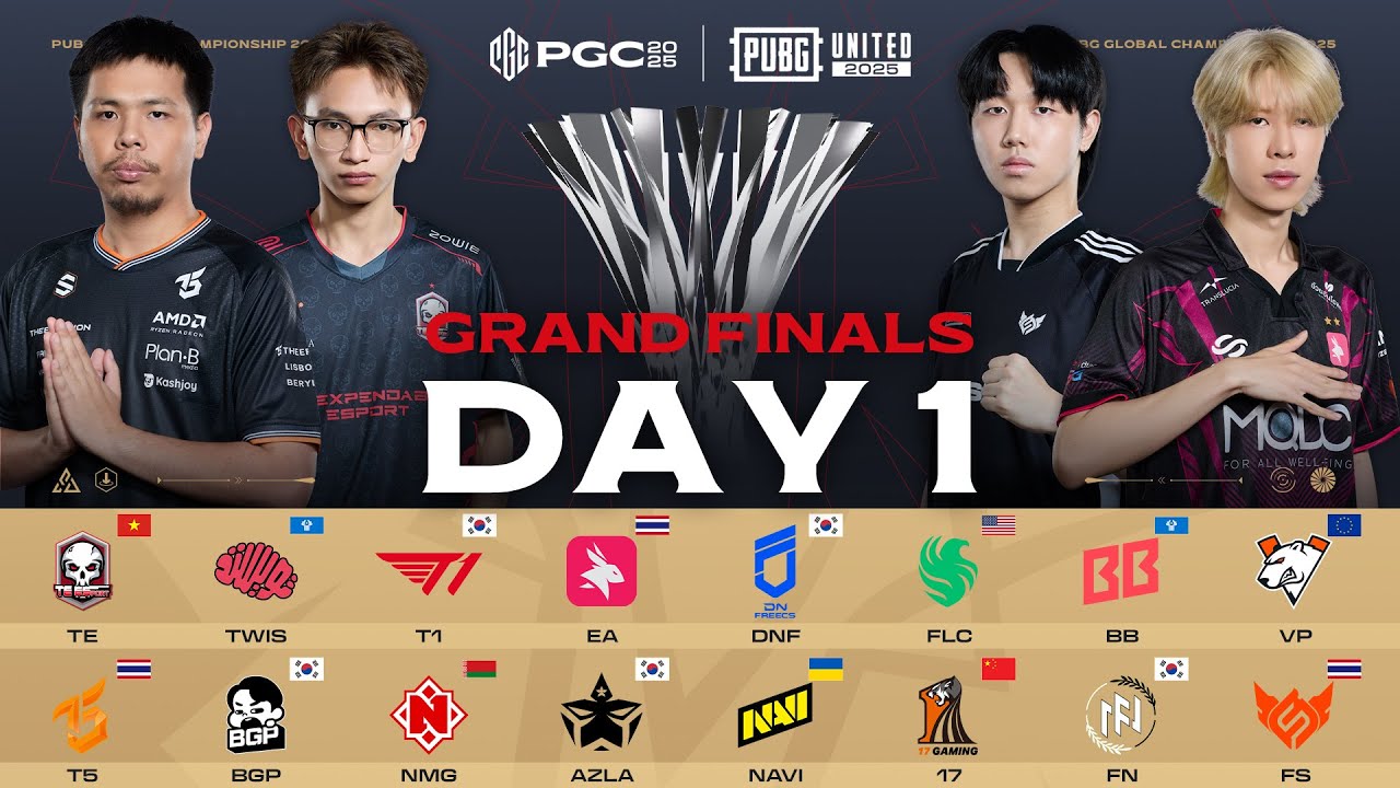 🔴LIVE สด! 𝐏𝐔𝐁𝐆 𝐆𝐋𝐎𝐁𝐀𝐋 𝐂𝐇𝐀𝐌𝐏𝐈𝐎𝐍𝐒𝐇𝐈𝐏 𝟐𝟎𝟐𝟓 | Grand Finals วันที่ 1 - Day 1