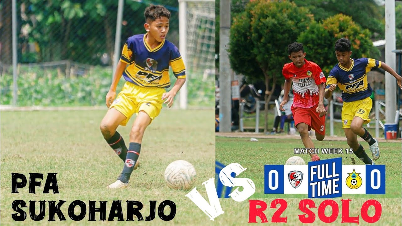 PFA SUKOHARJO VS R2 SOLO | LIGA TOPSKOR U14 PEKAN KE 15 