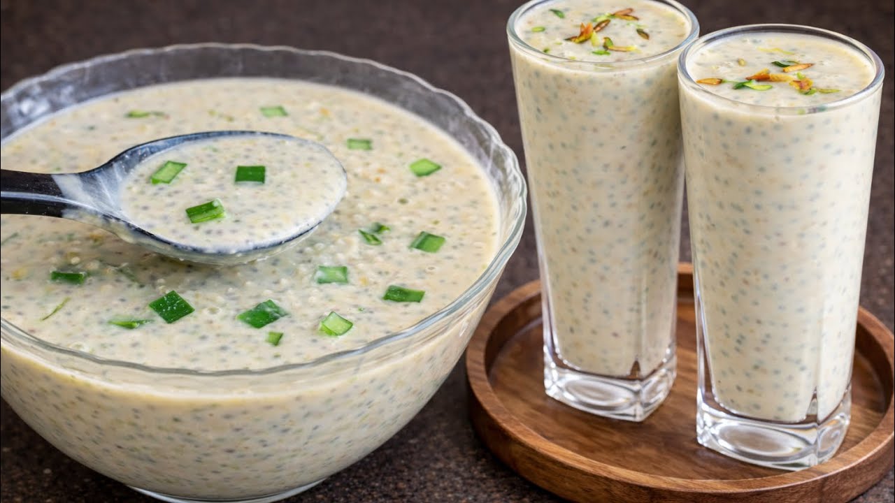 Ramadan Special Drink Recipe | Creamy Healthy Drink For Iftar.