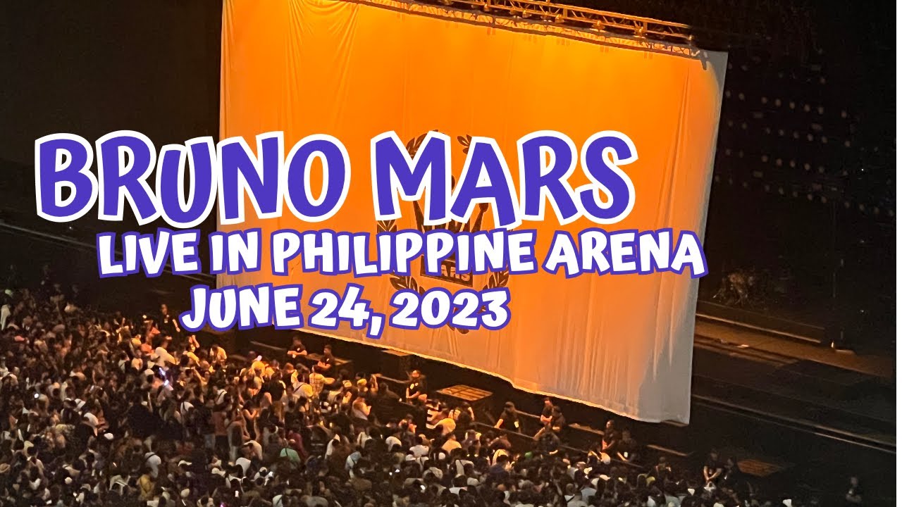 Bruno Mars Concert at Philippine Arena Day 1