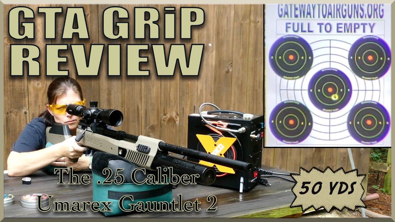 Обзор Umarex Gauntlet 2 .25 Caliber GRiP — Gateway to Airguns Обзор пневматического оружия