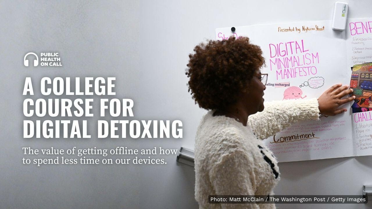1013 - A College Course for Digital Detoxing