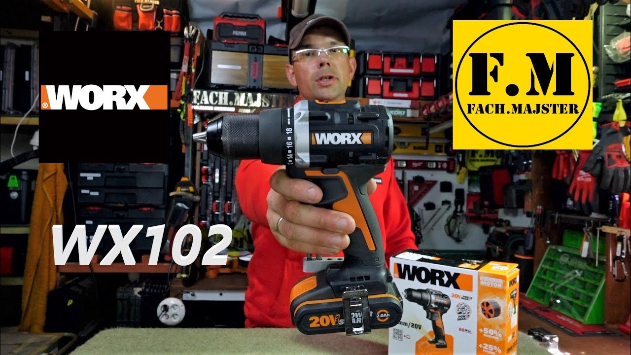 Wkrętarka Worx wx102 - TEST!!! Prezentacja/Omówienie