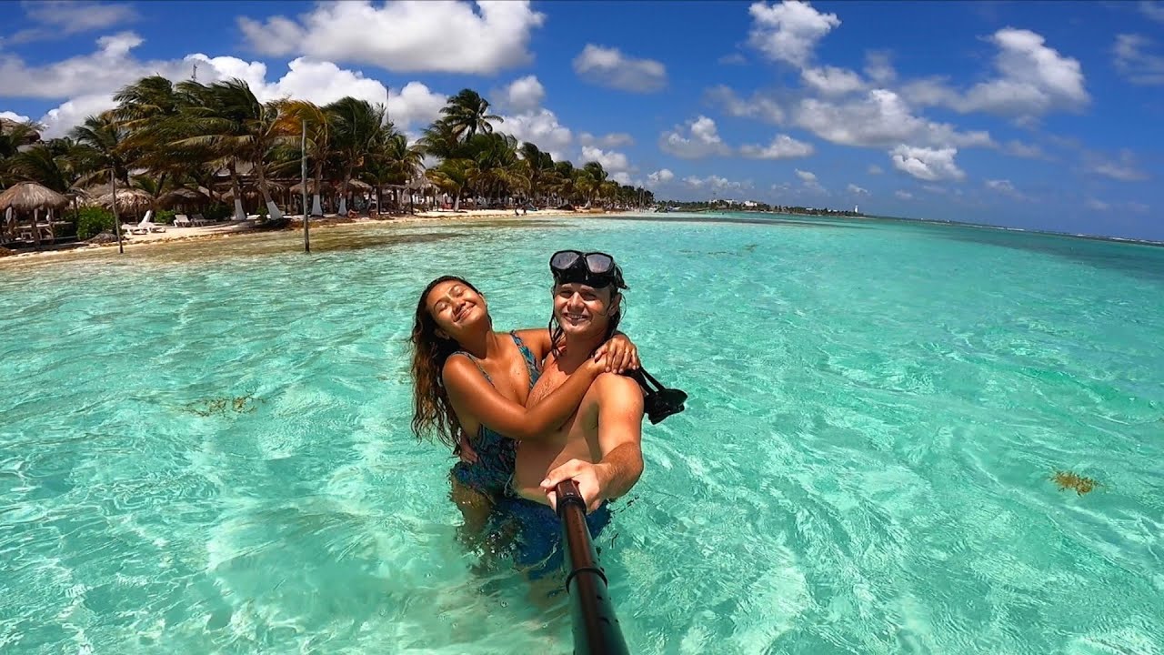 The UNREAL BEACHES of MAHAHUAL MEXICO! (Riviera Maya)