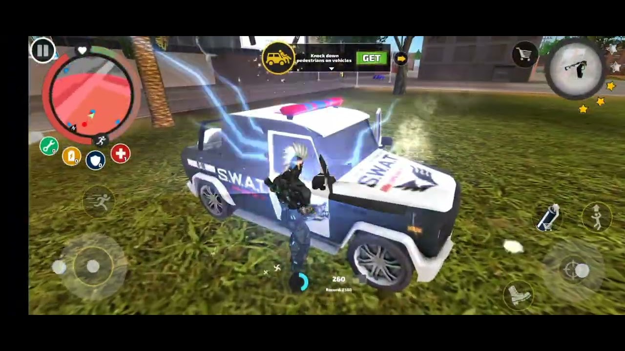 Police ne ger। Liya aaj to🤯💯#gamingvideos #mostpopular #viralvideo #hulk man🕷️