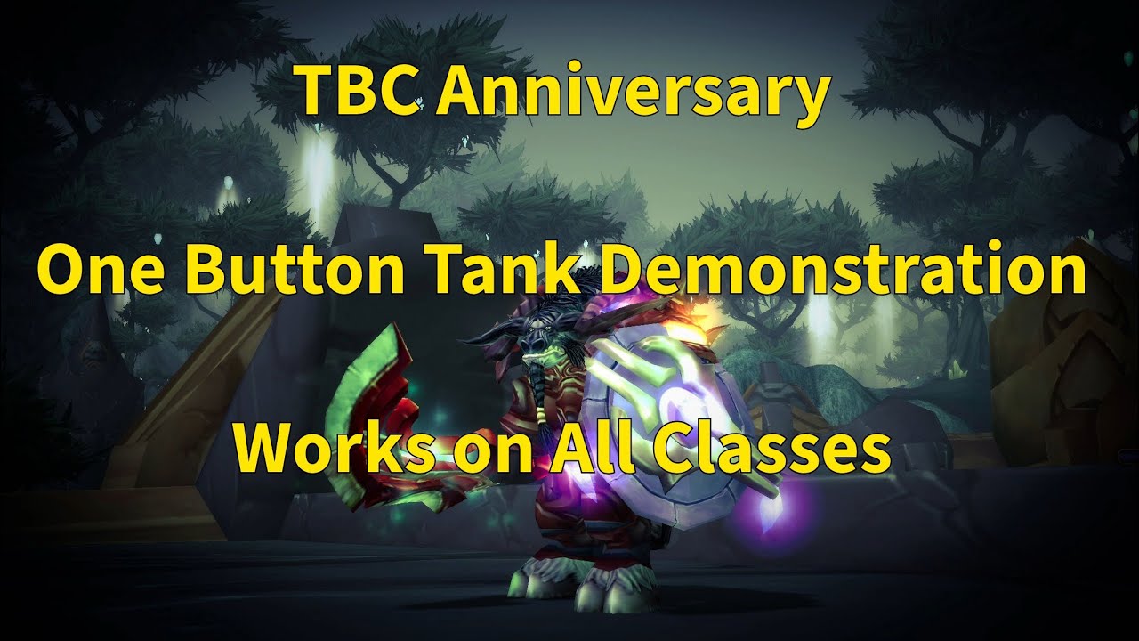 TBC Anniversary One Button Classes - No Cheating! - Incredible for Steam Deck!