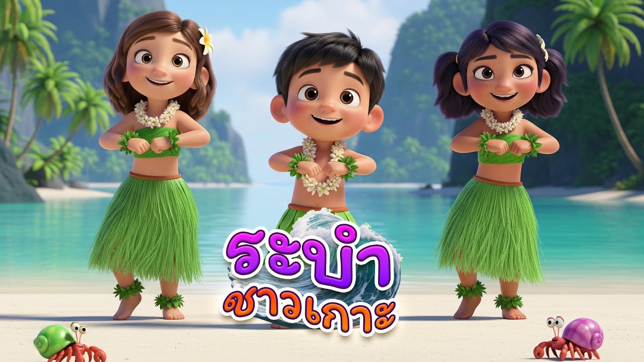 เพลงระบำชาวเกาะ I Lovely Kids Song