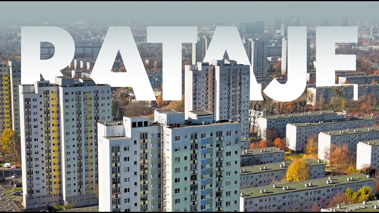 Poznań Rataje from Above | Relaxing 4K Autumn Drone Flight 🍂