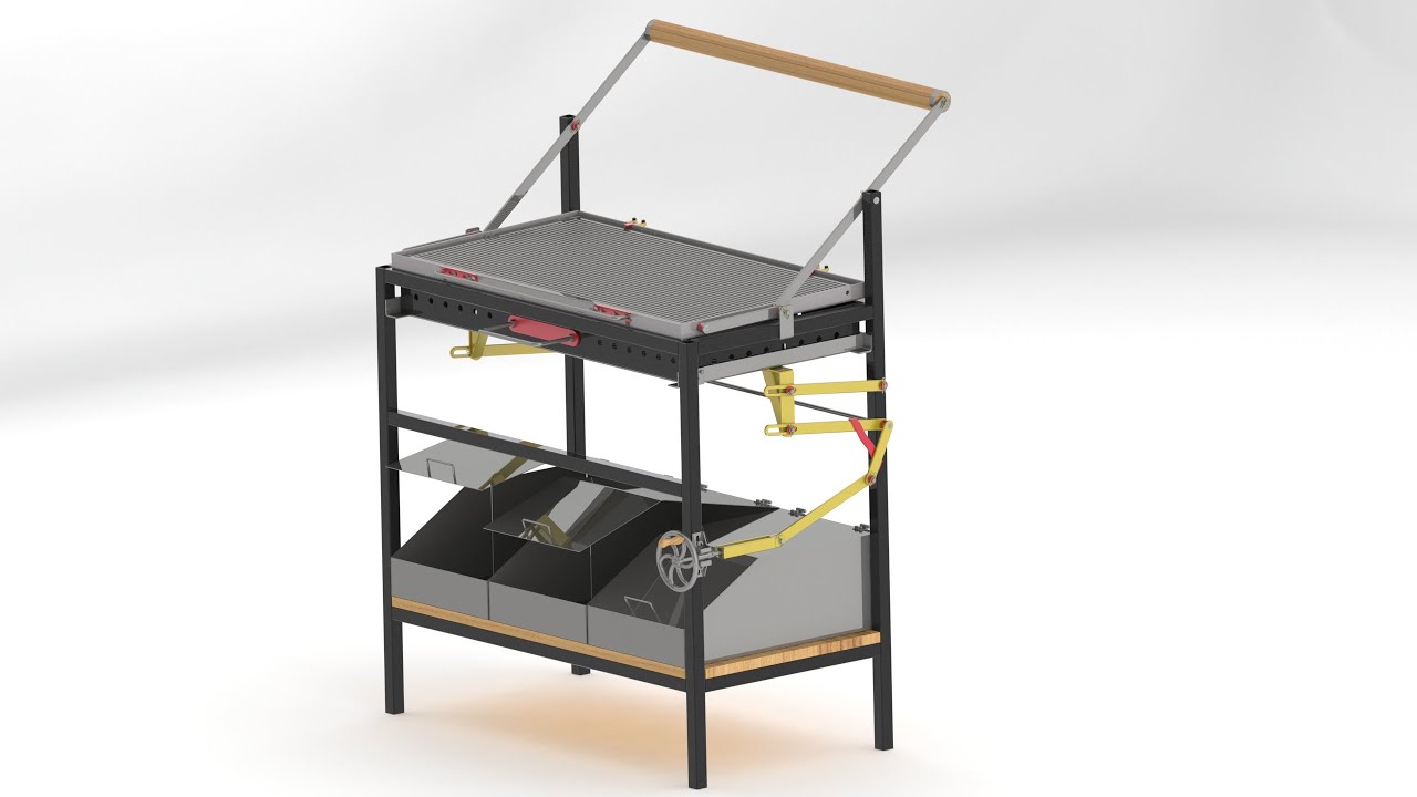 Barbecue Project - Solid Works 2020