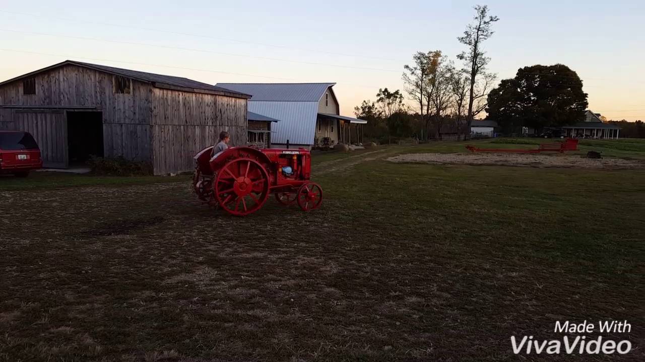 Driving McCormick Deering W-12