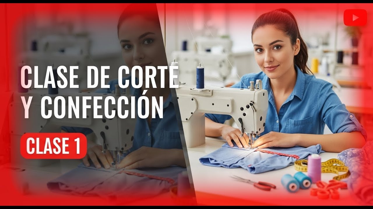 Clase 1 de CORTE y CONFECCIÓN - Principiante y Avanzado