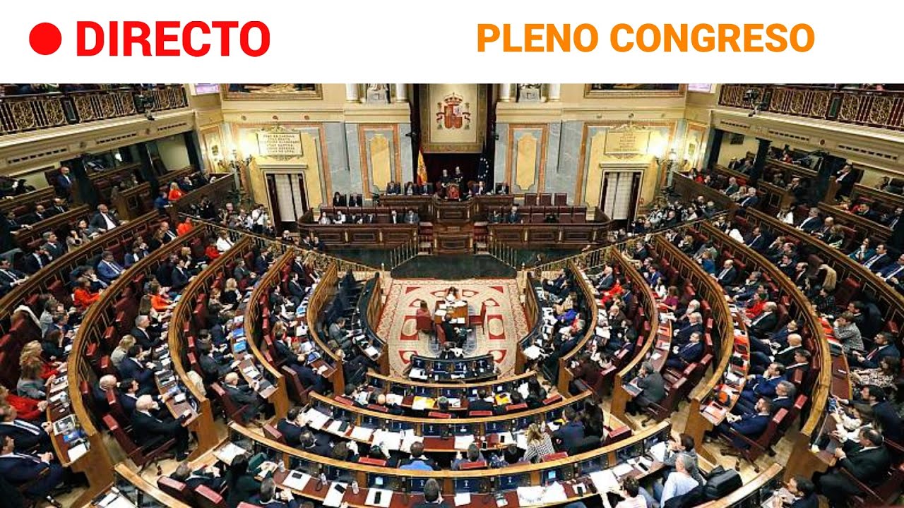 CONGRESO: SESI&Oacute;N PLENARIA en la C&Aacute;MARA BAJA (25/04/2023) | RTVE Noticias