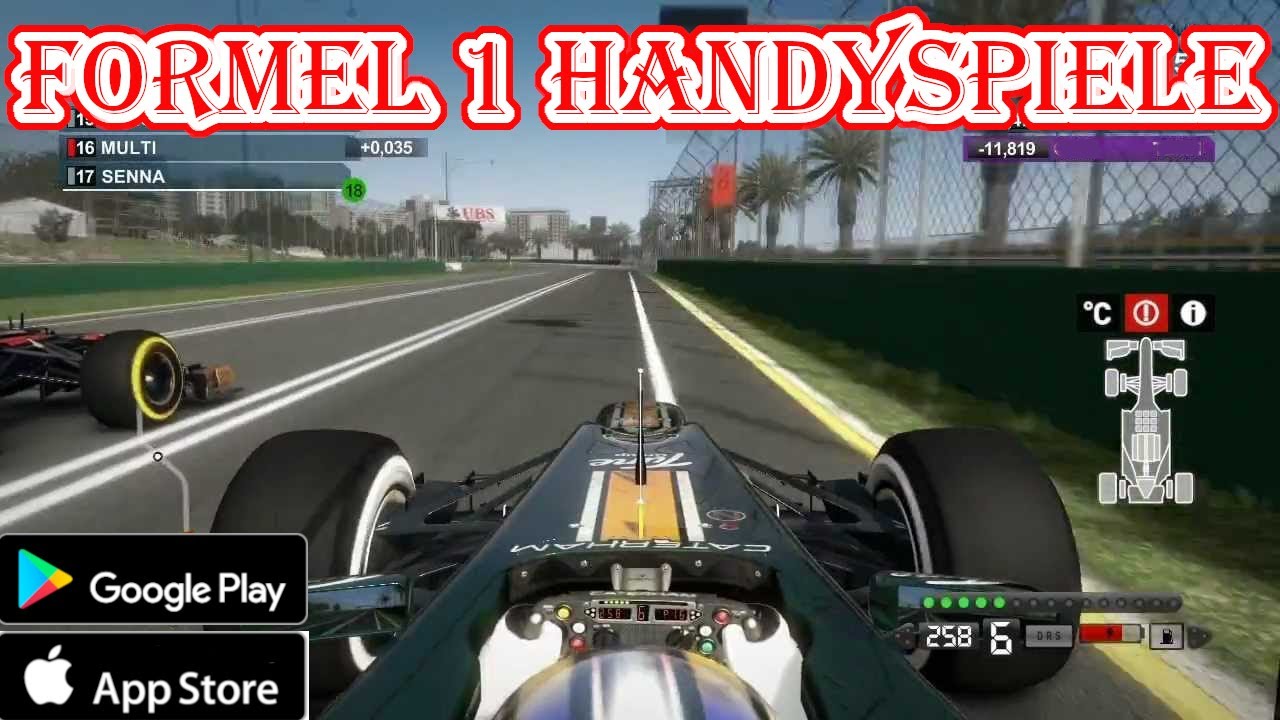 ► Top 5 Formel 1 Handyspiele / F1 Rennspiel Smartphone Spiele Apps (Kostenlos) [Android + iOS]