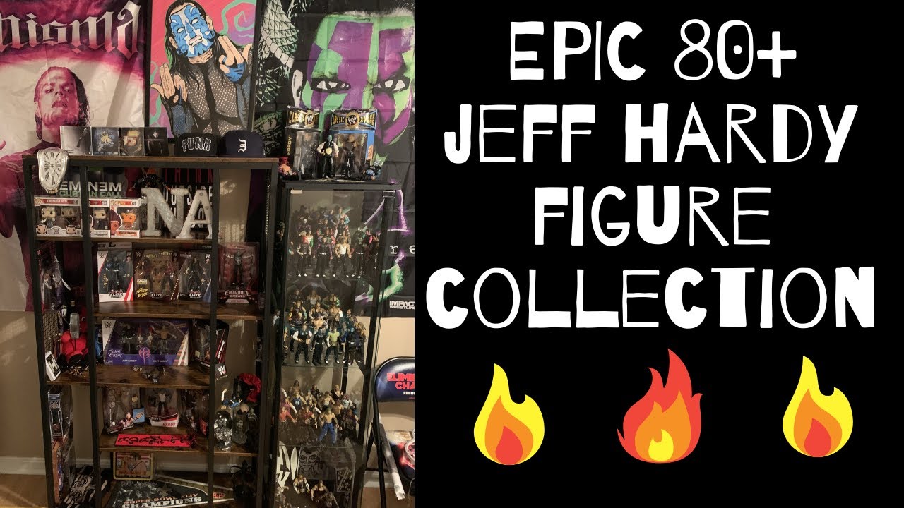 HUGE Jeff Hardy Action Figure Collection - 80+ Figures!