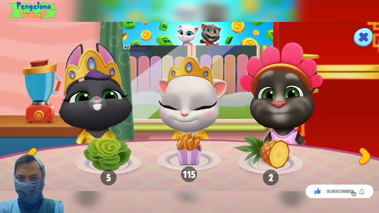 Game Kucing Lucu 😂 || Kucing Tom dan Kawan-kawan || Tom, Oyen, Cat, Rabbit, Angela, Doggy