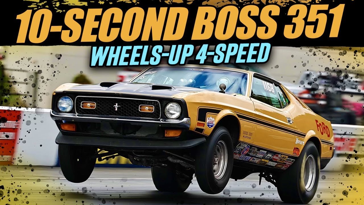 Boss 351 Cleveland 1971 года, 4-ступенчатая коробка передач | Animal Clutch Drops, все секреты ск...