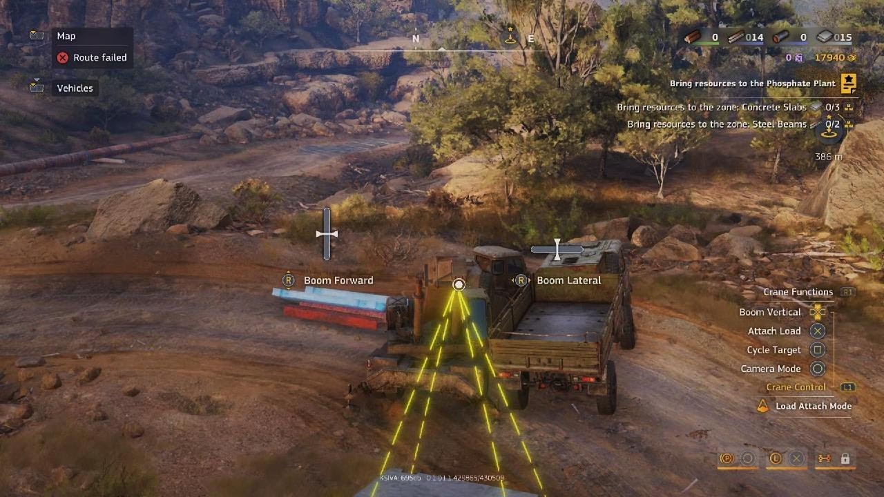 RoadCraft PS5 - Practicing the Crane