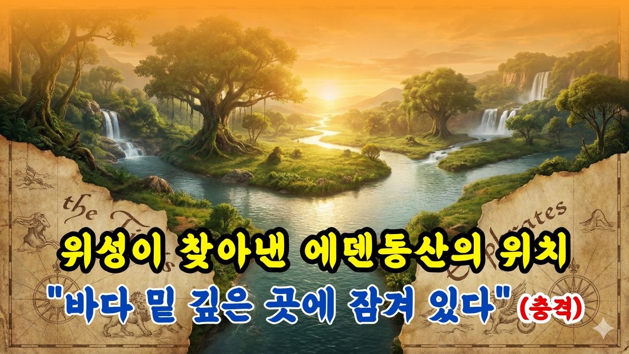 사라진 에덴동산, 위성 지도로 찾았다? 인류 최후의 금지 구역  #에덴동산위치 #성경고고학 #잃어버린낙원