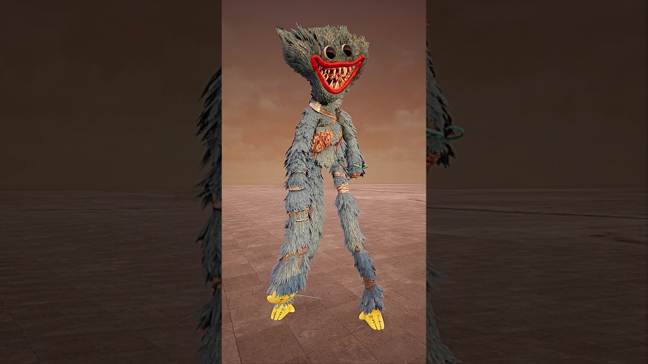 Huggy Wuggy - Jumpscare 😱(Poppy Playtime chapter 4)