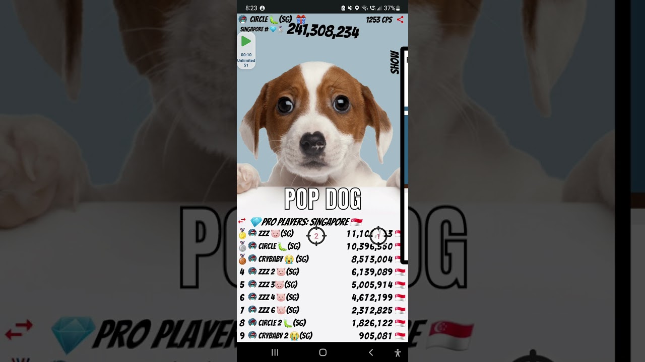 Popdog - Brazil Overtakes Thailand And Is Now Top 1