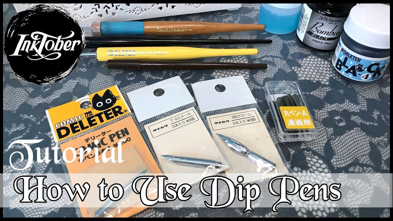 How to Use Dip Pens
