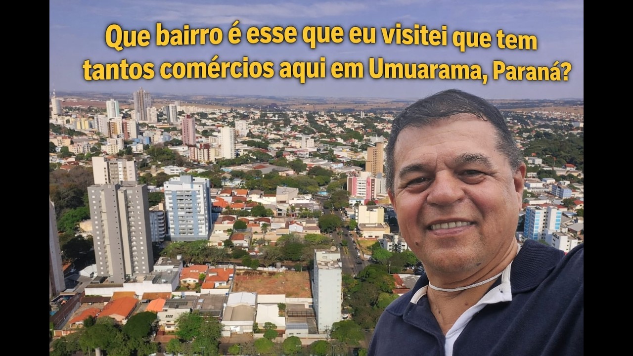 VAMOS CONHECER MAIS UM BELO BAIRRO AQUI EM UMUARAMA !!!