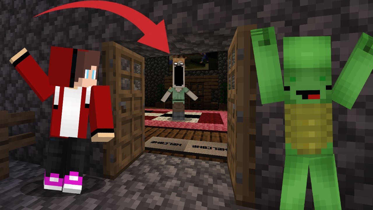 JJ and Mikey Uncover The Secrets of The CREEPY Alex Dweller in Minecraft! Maizen
