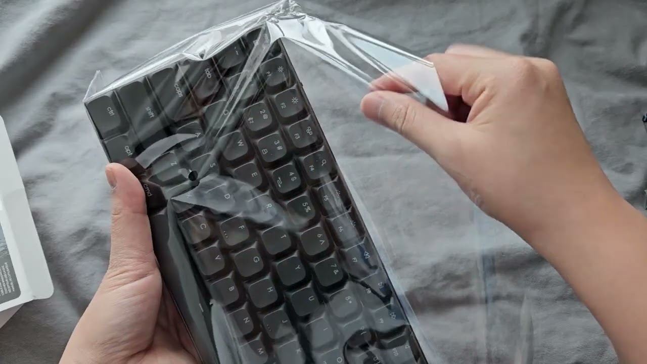 Satechi SM1 slim mechanical keyboard RAW unboxing
