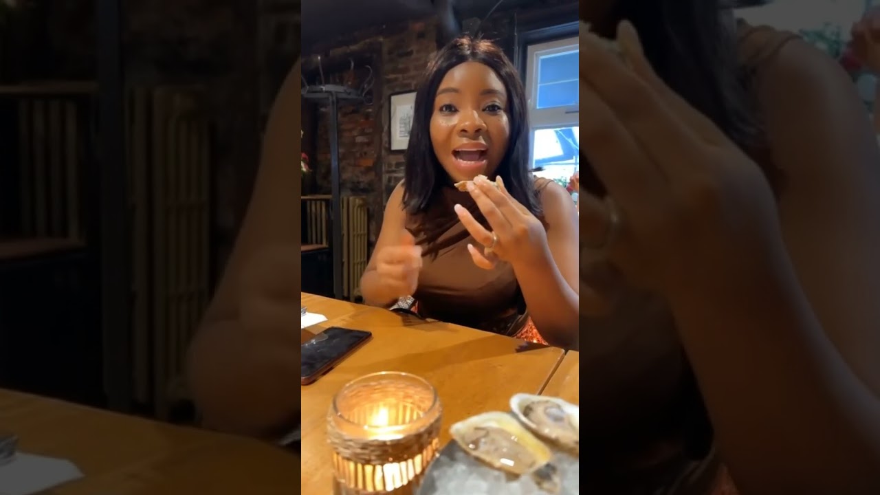 Trying Oysters for the first time😁😁😁 #studentabroad