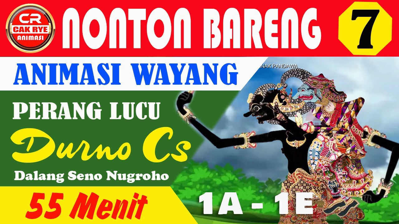 ▶️ (FULL SERI) Animasi Wayang Lucu Perang KURAWA Vs PANDAWA
