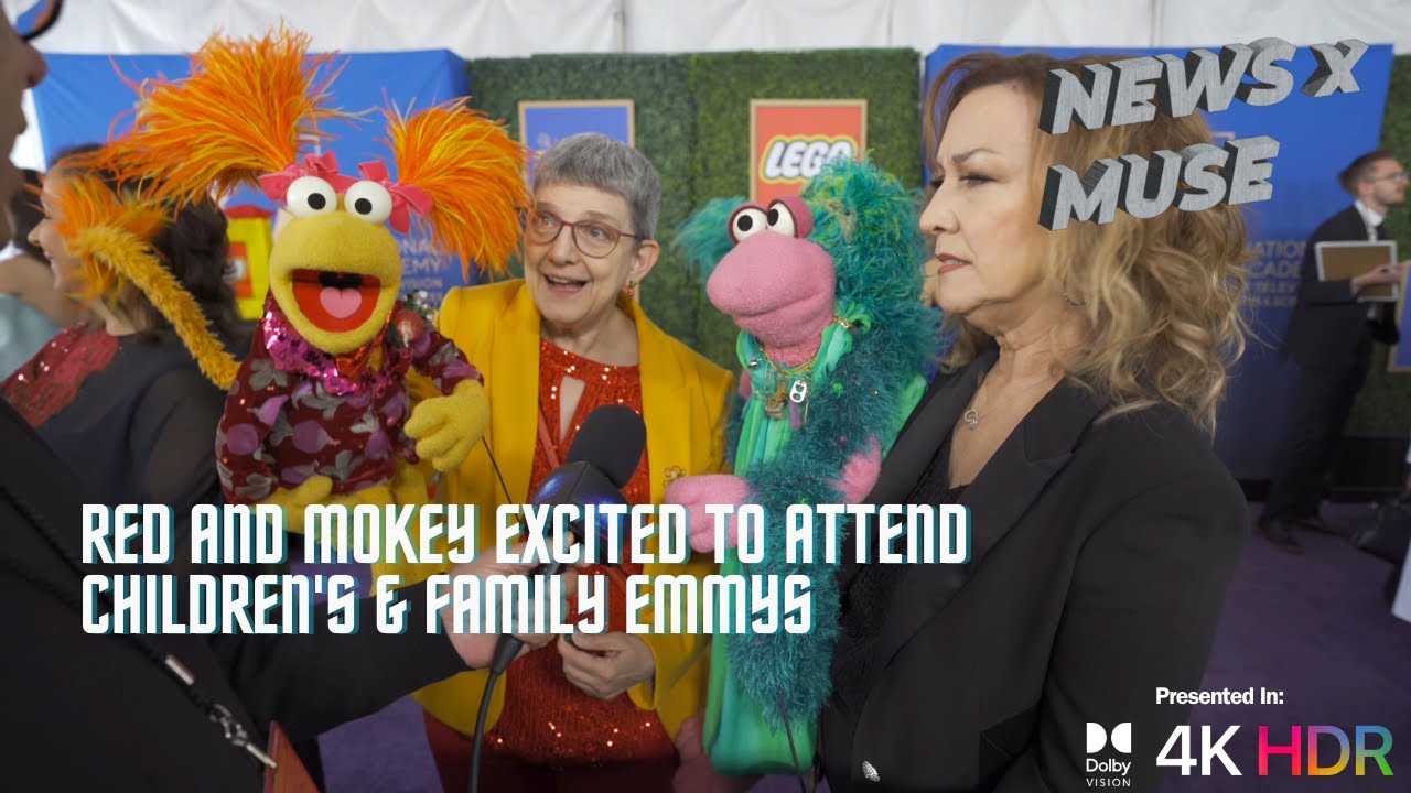 Red and Mokey Excited to Attend Children's & Family Emmys