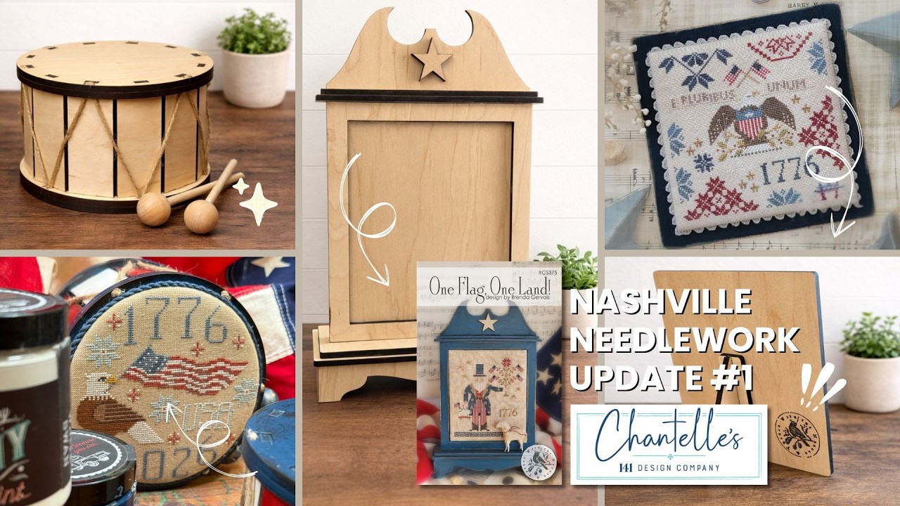 Nashville Needlework Market 2026 NEW Releases! Brenda Gervais & Teresa Kogut Just Dropped THESE…
