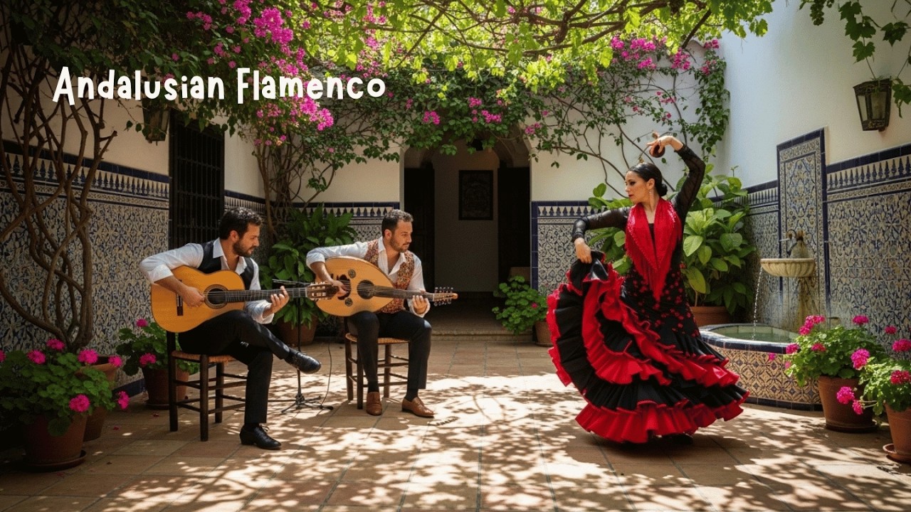 Calming Flamenco Instrumental Music | Slow Spanish Guitar Atmosphere
