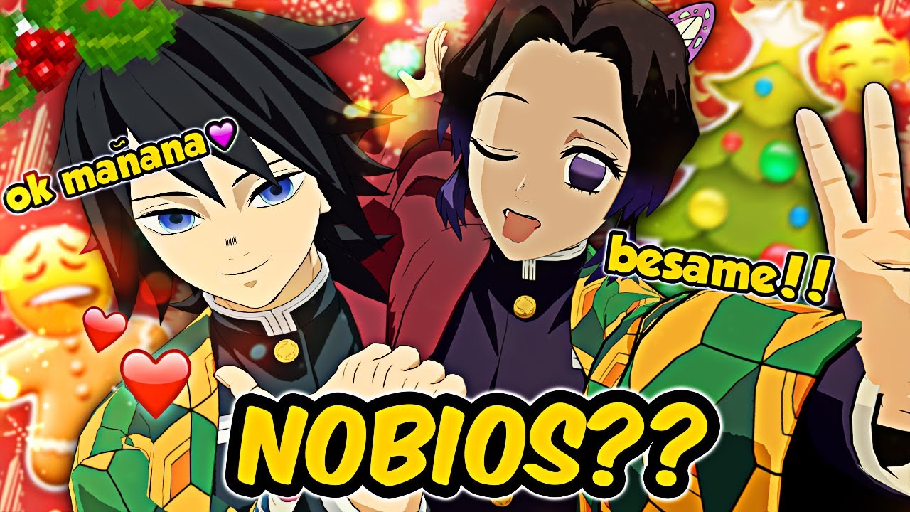 SHINOBU Y TOMIOKA JUNTOS EN NAVIDAD🎄✨