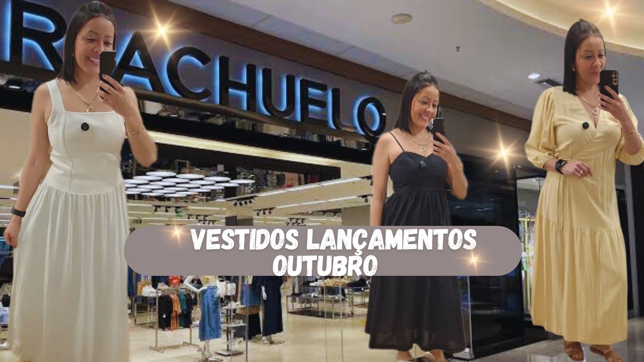 ✨️Vestidos lindos lançamentos outubro!Provador RIACHUELO 🛍