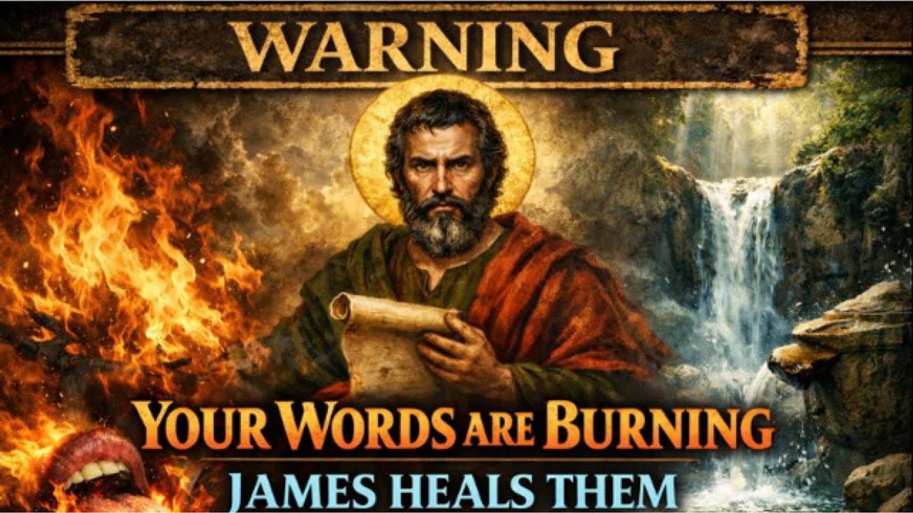 Warning, Your Words Are Burning, James Heals Them
