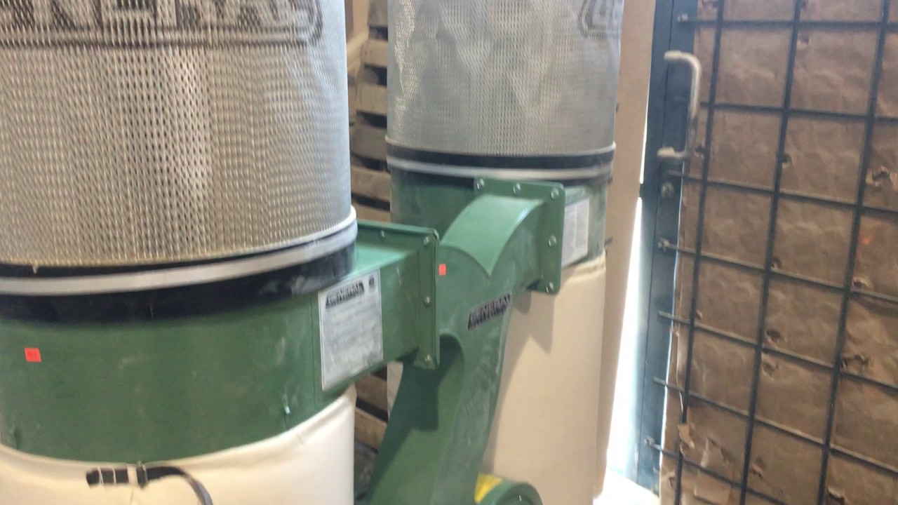 General International 10-210 2 Bag Dust Collector