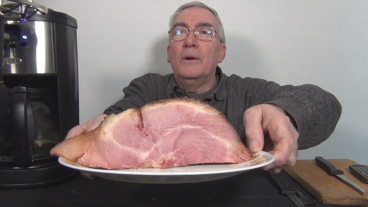 ASMR Eating Ham and Eggs Breakfast Whispering