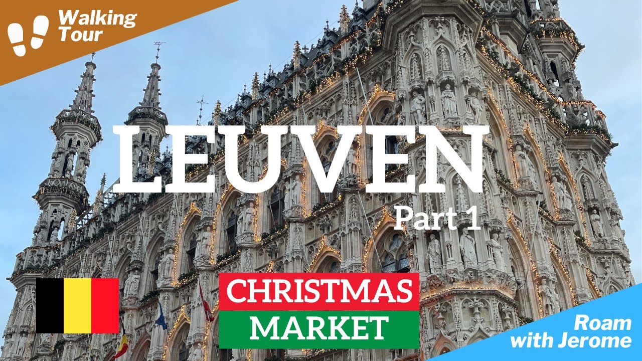LEUVEN CHRISTMAS MARKET🎄 2024 | WINTER WONDERLAND in BELGIUM 🇧🇪  | LEUVEN KERSTMARKT | DAYTIME TOUR
