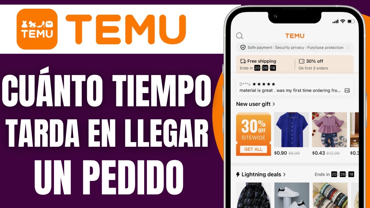 Cu&aacute;nto Tiempo Tarda En Llegar Un Pedido De Temu (2025)