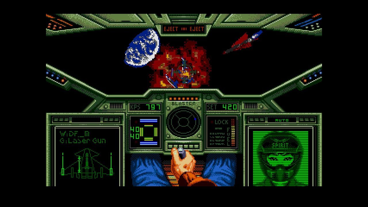 Wing Commander Sega CD Gameplay