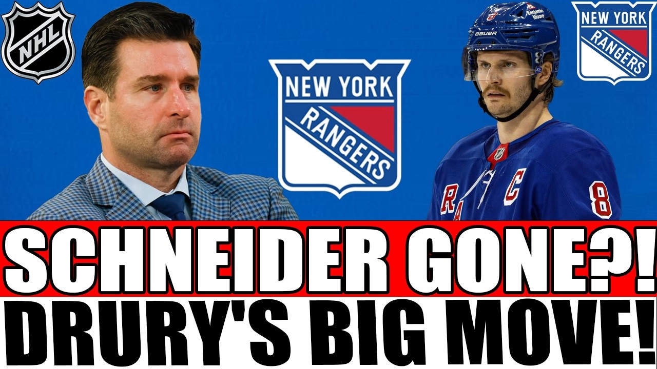🚨 RANGERS COULD TRADE BRADEN SCHNEIDER! CHRIS DRURY&rsquo;S NEXT BIG MOVE IS TAKING SHAPE