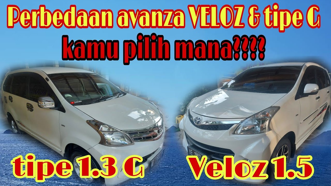 perbedaan avanza g dan avanza veloz #ponorogo #avanza #avanzabekas