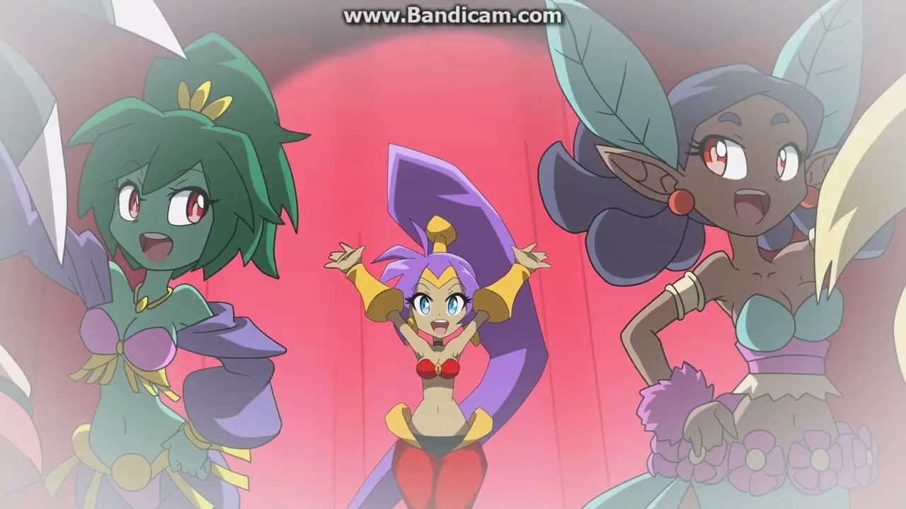 Shantae and the Seven Sirens Half-Genie Show Scene