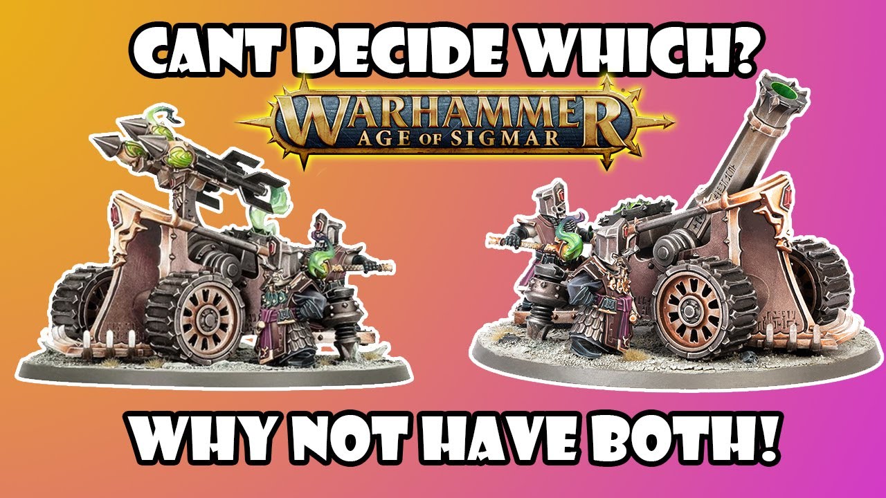 How to Magnetise the Rocket Shrieker Battery/Tormentor Bombard. Hellsmiths of Hashut
