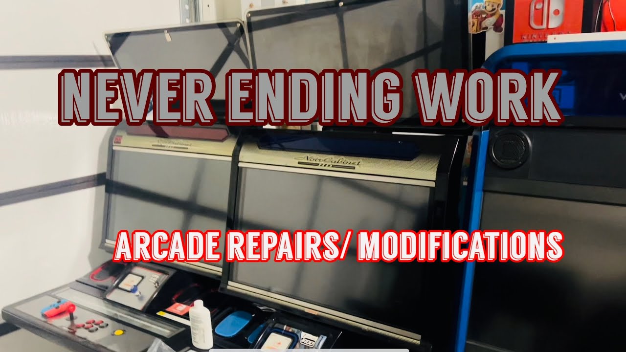 Japanese arcade Repairs/ mods pt2