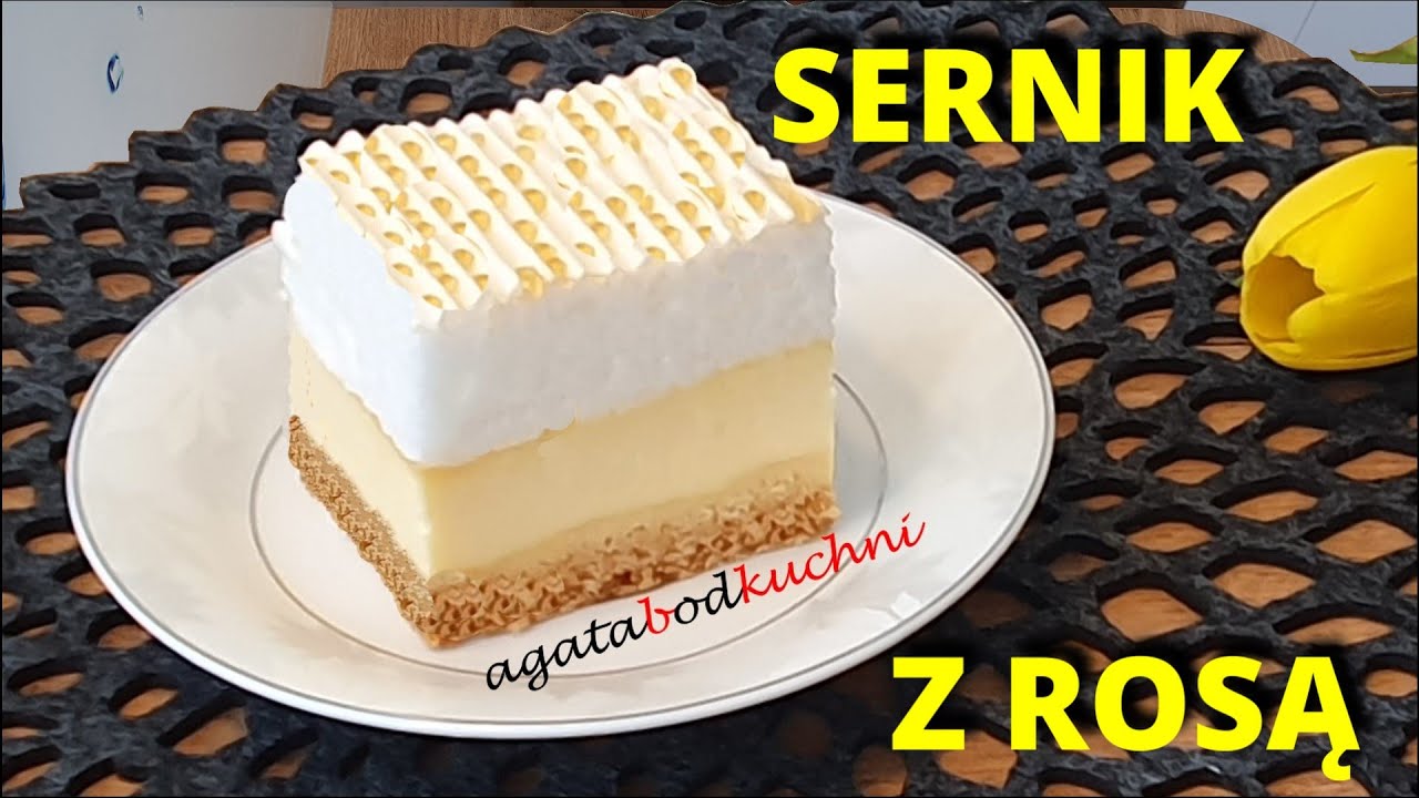 Sernik z rosą. Palce lizać / agatabodkuchni